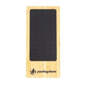 Bamboo Solar Power Bank 10000mAh
