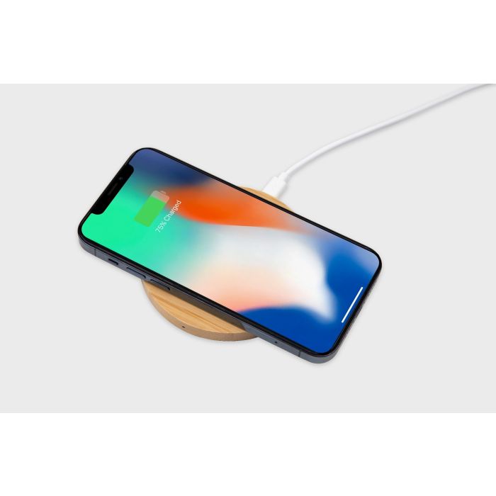 Bamboo Circle Wireless Charger - Image 7