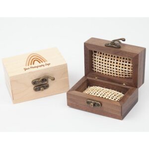 Alternative view of Wooden Treasure Box