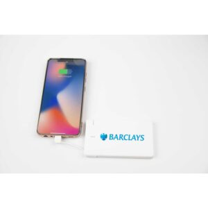 Alternative view of Card Phone 5000 Power Bank | built in cables