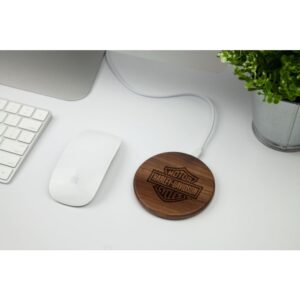 Alternative view of Wooden Wireless Charger - Maple