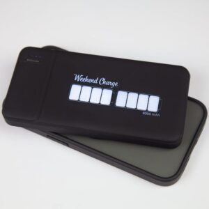 Alternative view of Light up 8000mAh Power Bank