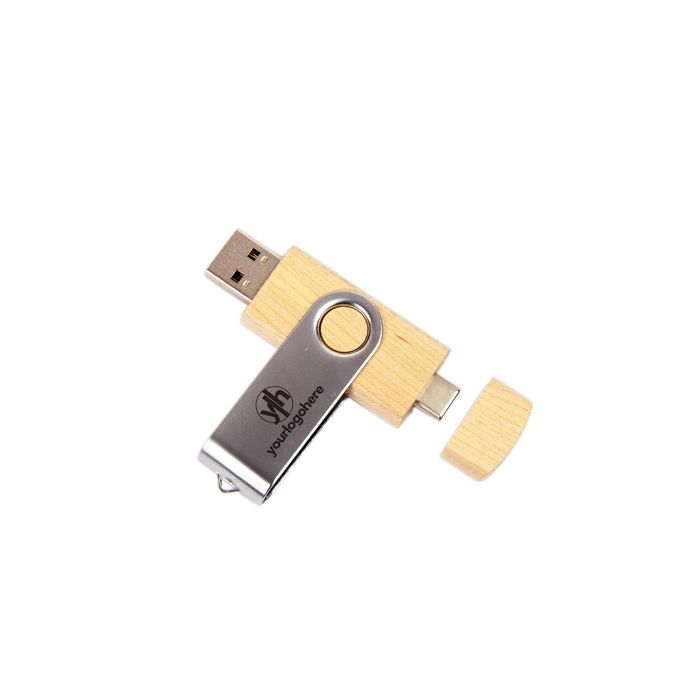 Wooden Twister USB-C