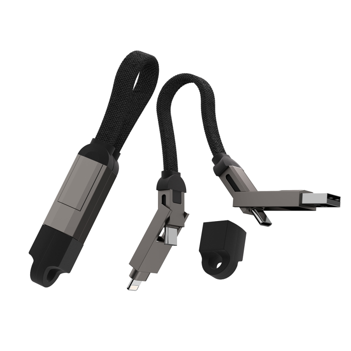 Metal 4 in 1 Fast Charge Cable - Image 2