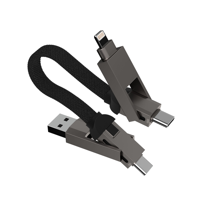 Metal 4 in 1 Fast Charge Cable - Image 6