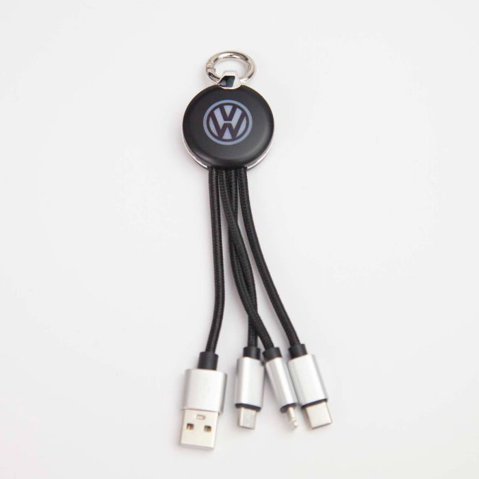 Round LED 3 in 1 Cable - Image 4