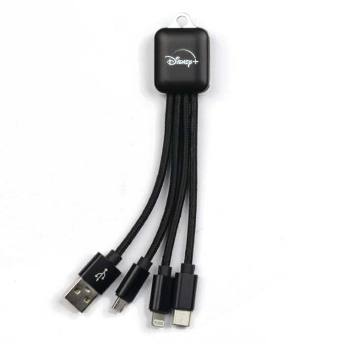 Square LED 3 in 1 Cable