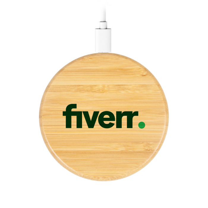 Wooden Wireless Charger - Maple - Image 6