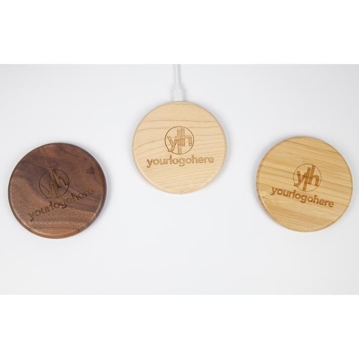 Wooden Wireless Charger - Maple - Image 9